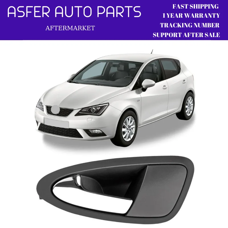 Door Inner Opening Handle For Seat Ibiza 2009-2011 Left Right High Quality Fast Shipping Oem 6J1837114K 6J1837113K