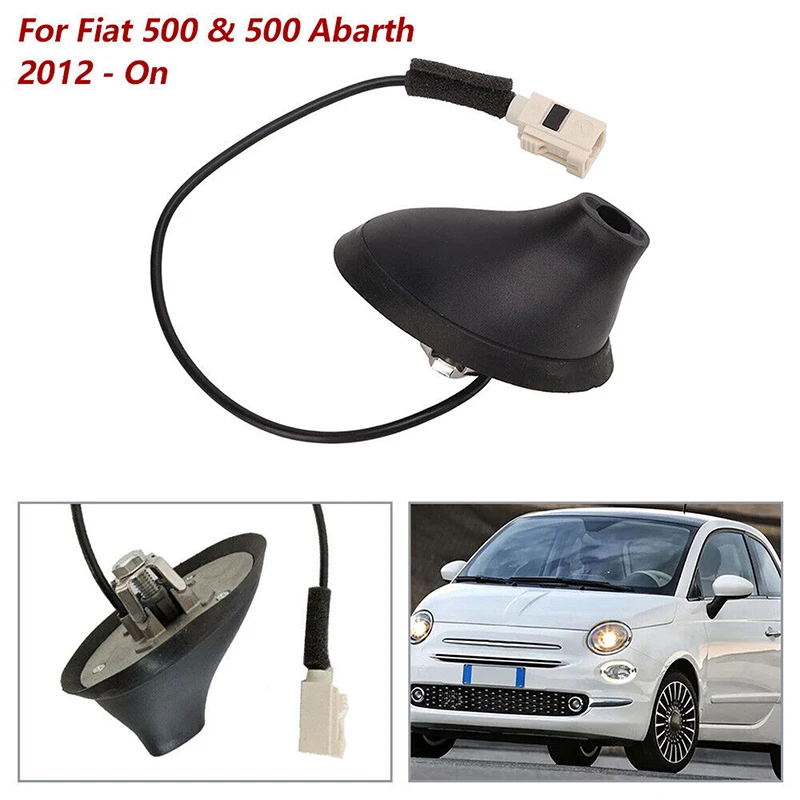 

Базовая антенна на крышу автомобиля 50540987 для Fiat 500 Abarth 2012 2013 2014 2015 2016 2017 2018 2019 2020 2021, пластиковые аксессуары