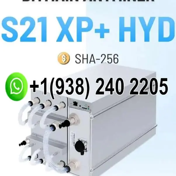 

Bitmain Antminer S21+ Hydro 358Th BTC Miner S21+ Hyd 358T 395T SHA-256 Air-cooling Miner