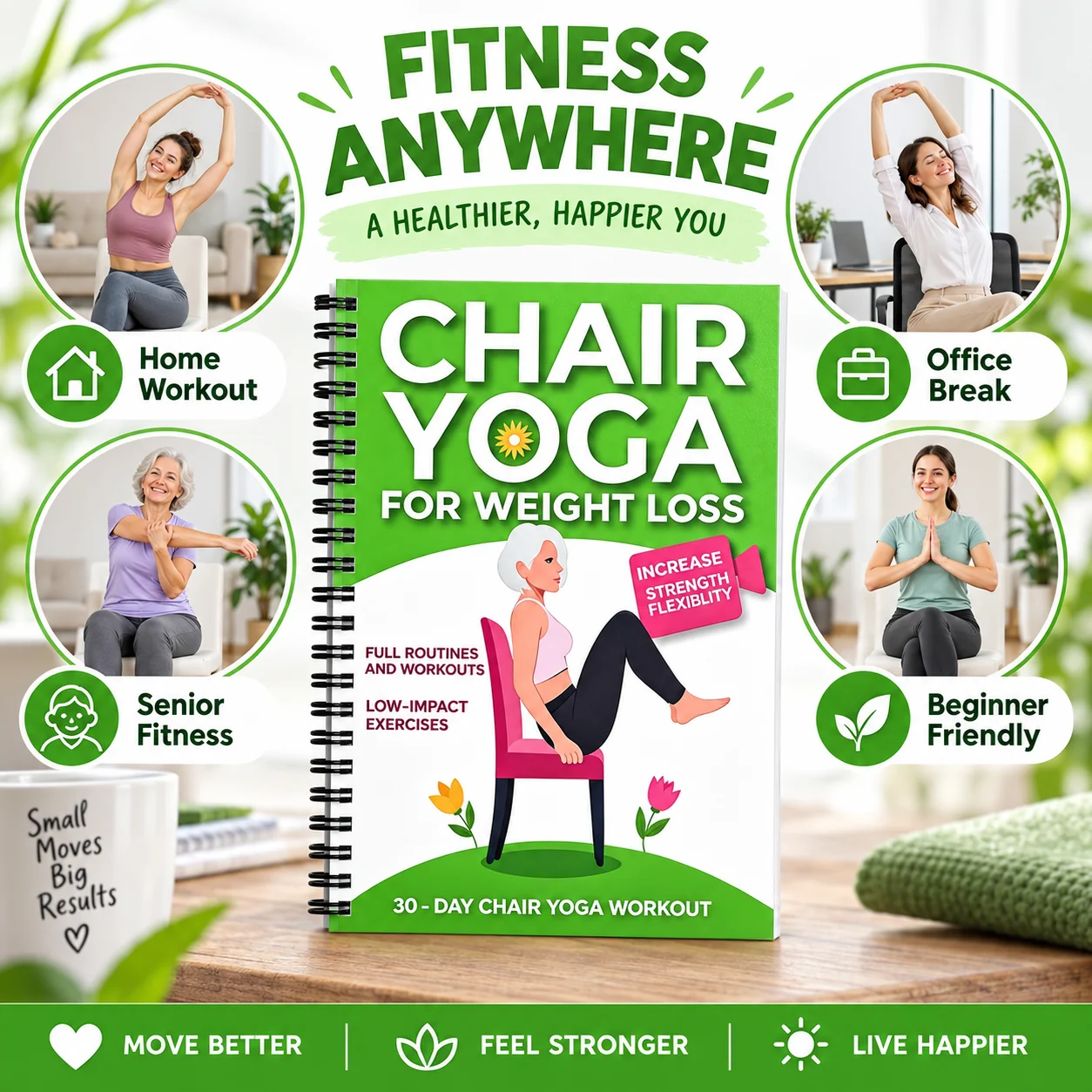 Chair Yoga Fitness Guide 6