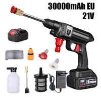 1500W Cordless High Pressure clean Wash Spray Gun Water Gun Foam producer Car Wash washing Machine for Makita 18V Battery