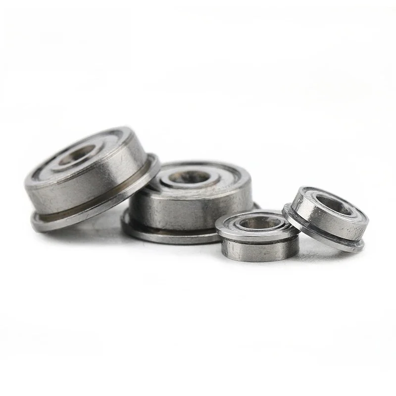 5 sztuk MF52ZZ MF62ZZ MF63ZZ MF74ZZ MF83ZZ MF84ZZ do MF148ZZ miniaturowe łożysko kołnierzowe cienka ściana metalowe ekranowane z kołnierzem łożyska — zdjęcie 2