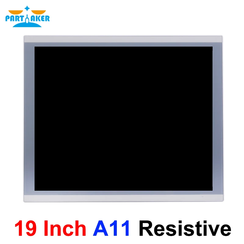 19 Inch Embedded Industrial Computer Resistive Touch Screen Mini Tablet Panel All In One PC With J1900 J6412 Core i3 i5 Win 10