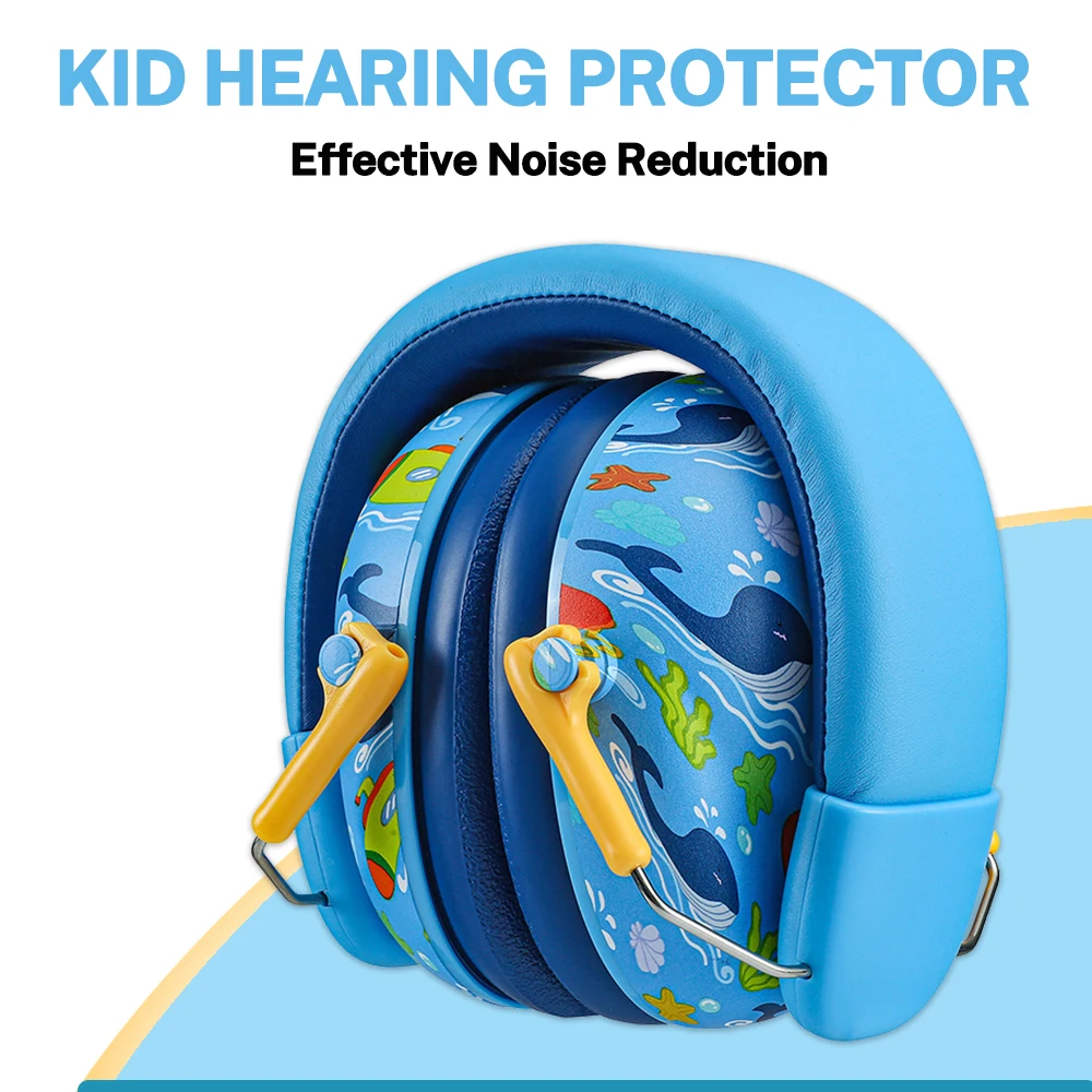 Kids Ear Protection Earmuffs Safety Hearing Ear Muffs Noise Reduction Soundproof Headphones Children Protective Ear Muffs