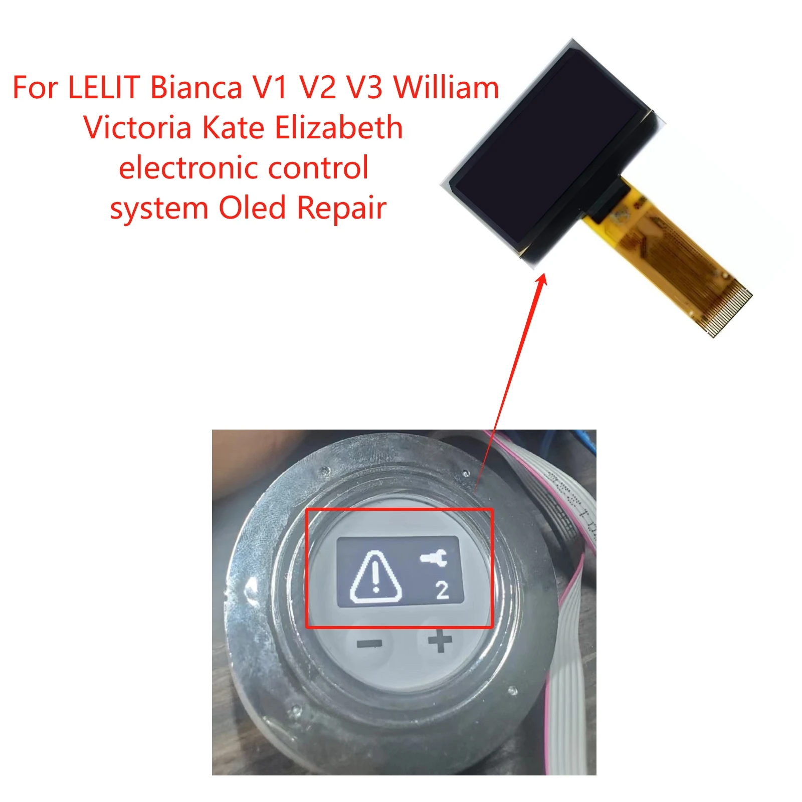 New Original Oled Display for LELIT Bianca V1 V2 V3 William Victoria Kate Elizabeth eletronic control system(LCC) Repair