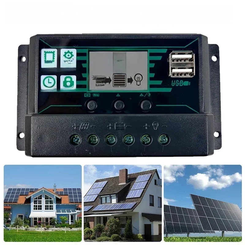 80A 100A 150A Solar Laadregelaar 12V 24V Zonnepaneel PV Controller voor Lifepo4 Lithium GEL Lood-zuur Batterij 24h Verzending - afbeelding 2