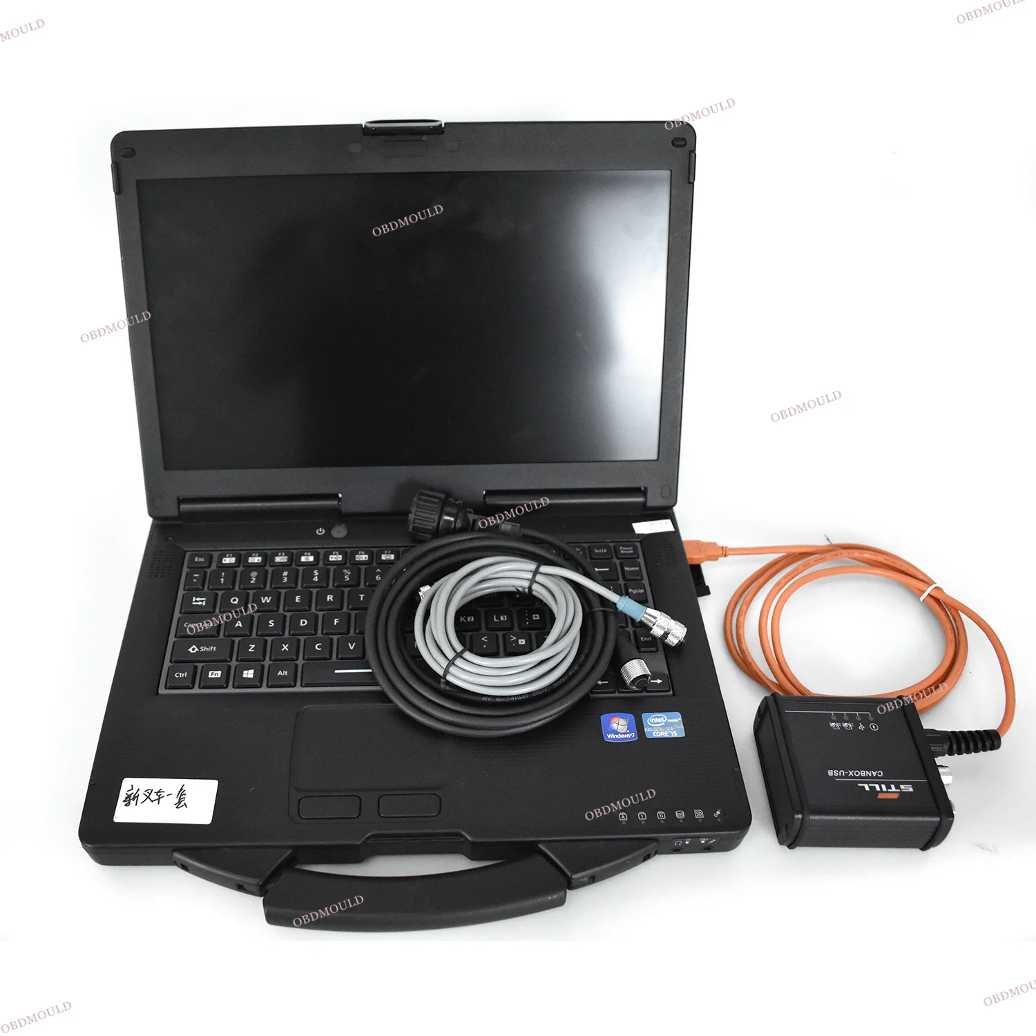 for Still Forklift Truck Diagnostic Scanner USB canbox 50983605400 Interface CF53 Laptop full set still steds diagnosis tool