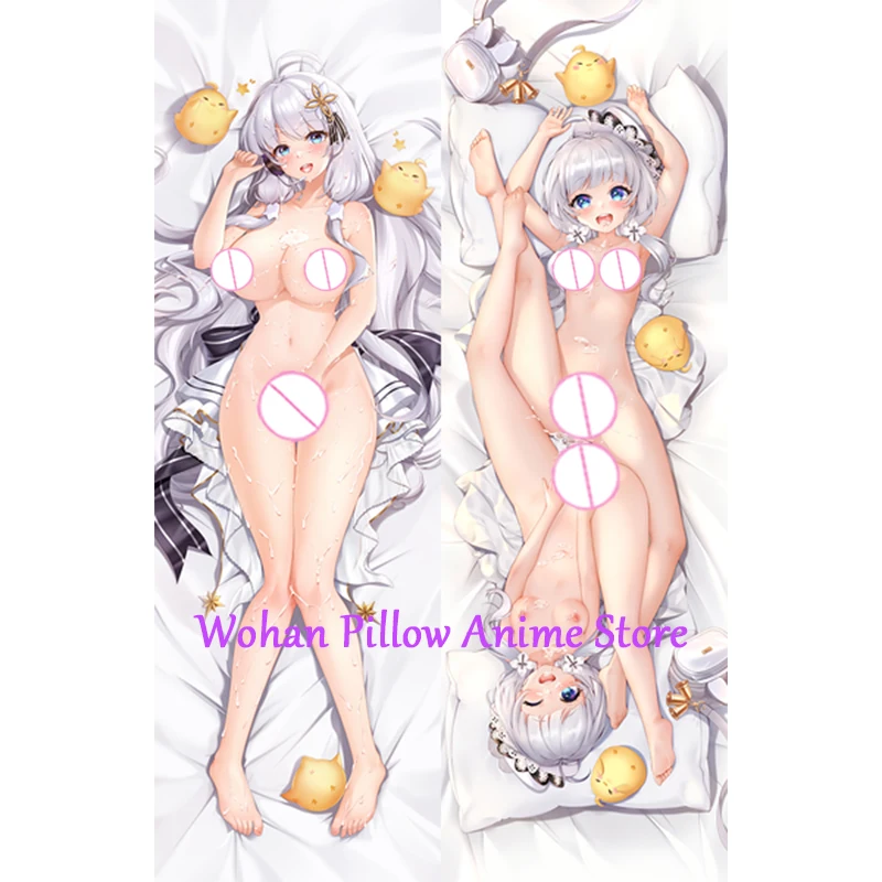 

Dakimakura Anime Pillow Cover Illustrious Double Sided Print Life-size Halloween Christmas Decoration