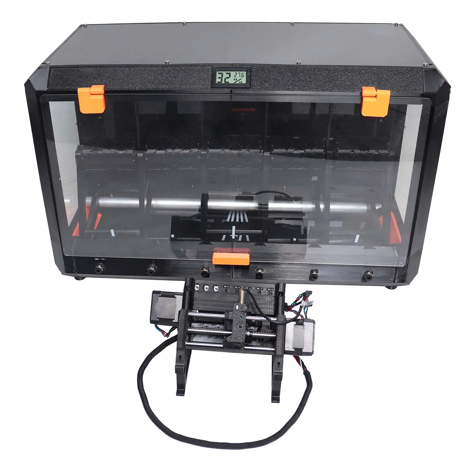 Blurolls Prusa MK3S+ MK3.9S MK4(S) MMU3 Multicolor kit with Prusa Slim Edition Auto Rewinder Drybox kit