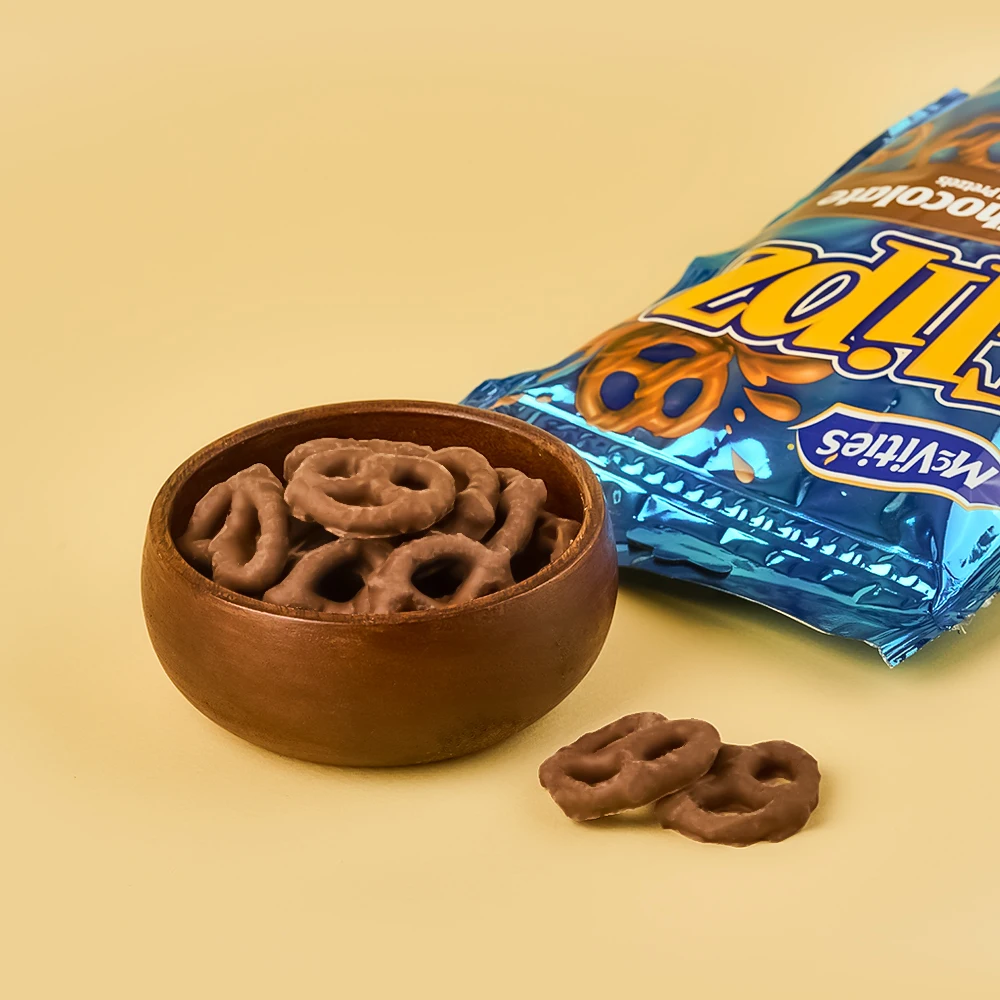 Flip's milk chocolate pretzel sweet salty chocolate snack 90g * 6 pieces