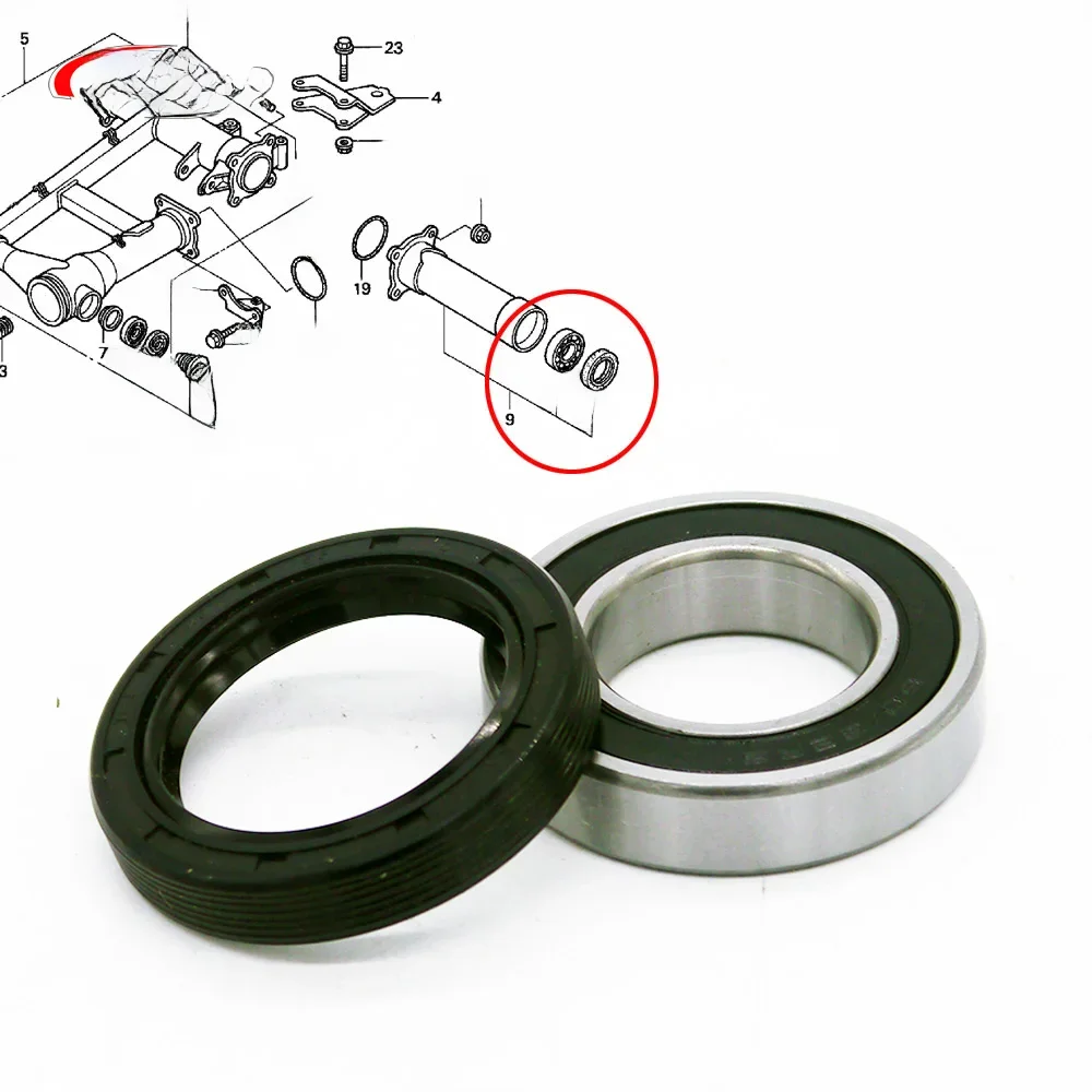 AliExpress JLMOTO Left Rear Axle Carrier Wheel Bearing & Seal Fit For Honda Quad Bike ATV TRX350 400 420 500 FOURTRAX Foreman Rubicon 4X4 4X2