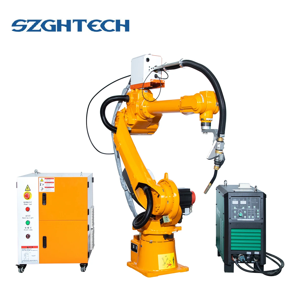 Industrial Robot Arm With Servo Motor And Servo Driver Kits 6 Axis 6KG Load 1850mm Reached