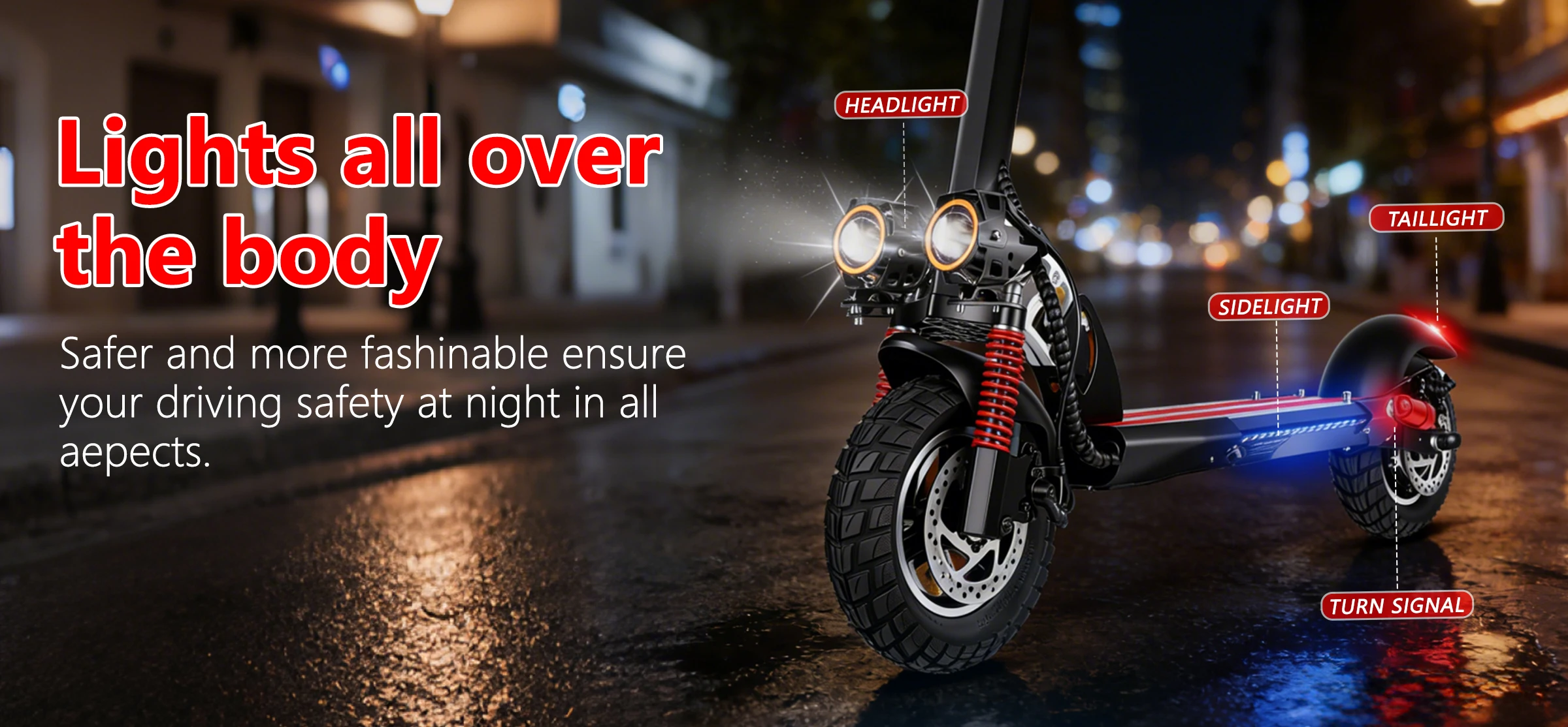 SUNNIGOO N3MAX 800 W 48 V Elektroroller 10 Zoll Offroad-Reifen Höchstgeschwindigkeit 50 km/h Reichweite 35–45 km Dual-Stoßdämpfender faltbarer Escooter – Detail 5