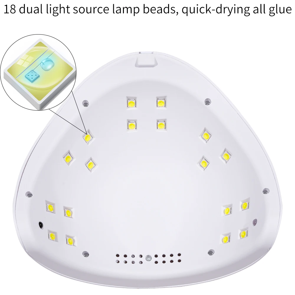 Cnhids Professionele Nagel Benodigdheden Uv Led Nagellamp Nagel Drogen Licht Voor Gel Nagelmanicure Lak Cabine Automatische Inductie Lamp