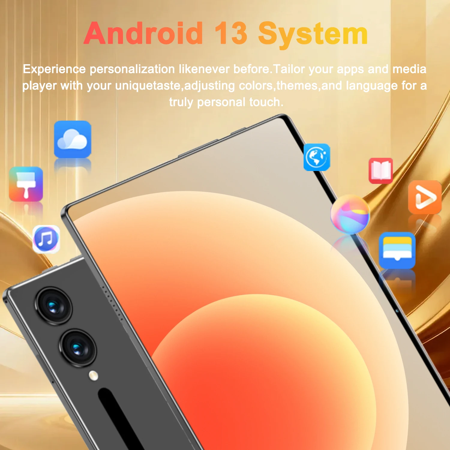 20000mAh 16GB+1T  10.36 inch HD 4K Global Version Original New Pro Tablet  Android 13  5G Dual SIM Bluetooth WiFi GPS Tablet
