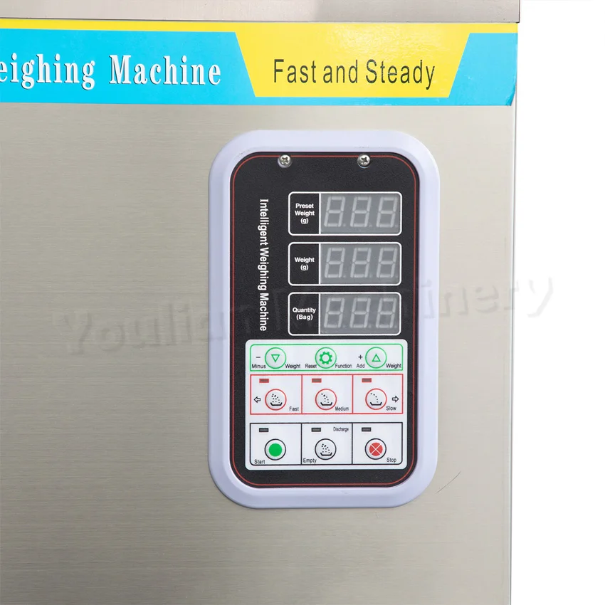 FZ-1000 10-999g Particle Granule Powder Packing Machine Tea Candy Hardware Nut Filling Machine Powder Tea Surge Filling Machine