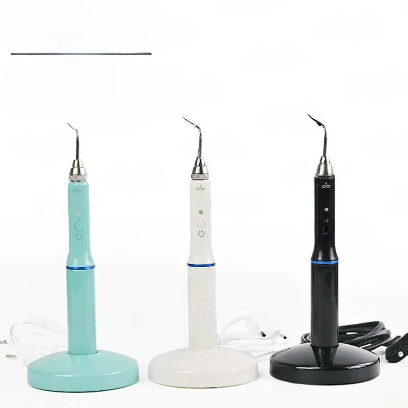 Dental bezprzewodowy System obturacji gutapercy Endo podgrzewany długopis 2 końcówki laboratorium 3 sekundy szybkie nagrzewanie narzędzia endodontyczne do korzeni — zdjęcie 2