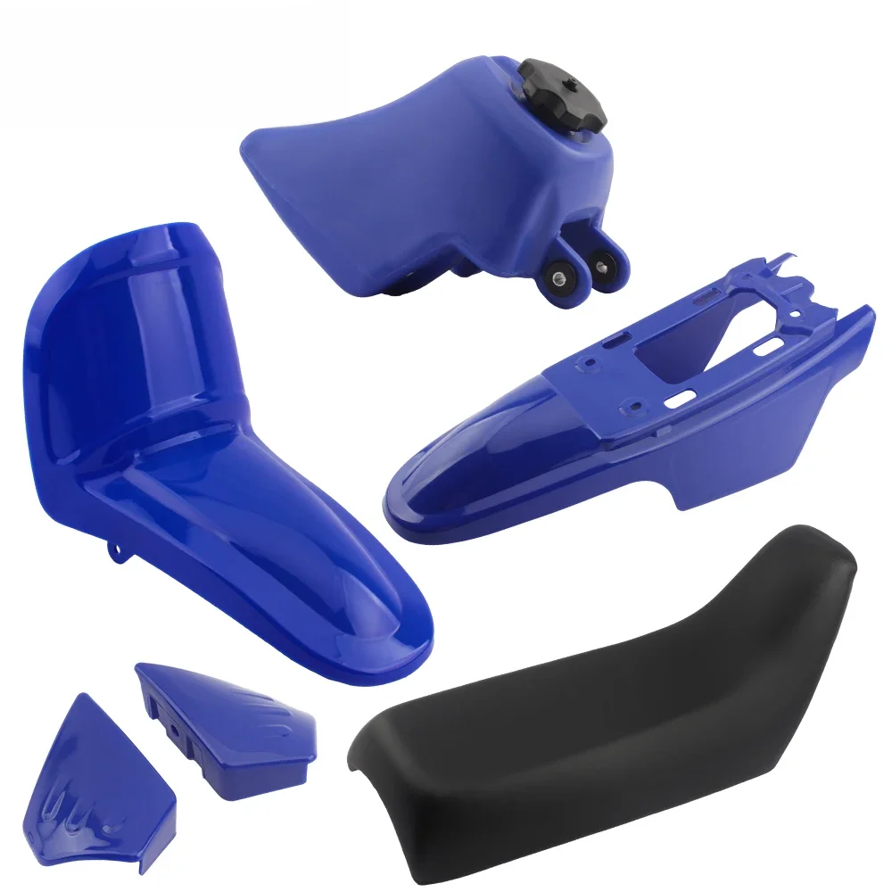 AliExpress PowerMotor Motorcycle Fairing Front Fender Seat Fuel Tank Plastic Kit for Yamaha PW50 Motocross Accessories Pit Dirt Mini Bike