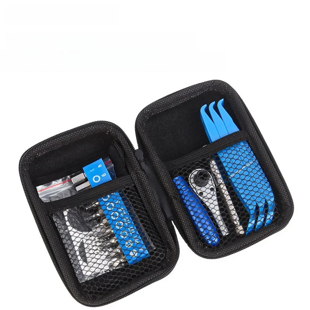 AliExpress TOOPRE Portable Bicycle Ratchet Wrench Set Multifunctional Compact Repair Toolkit Tire Repair Tool for Cycling Essentials