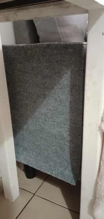 Customer review photo for Self-Adhesive Cat Scratch Furniture Protector
