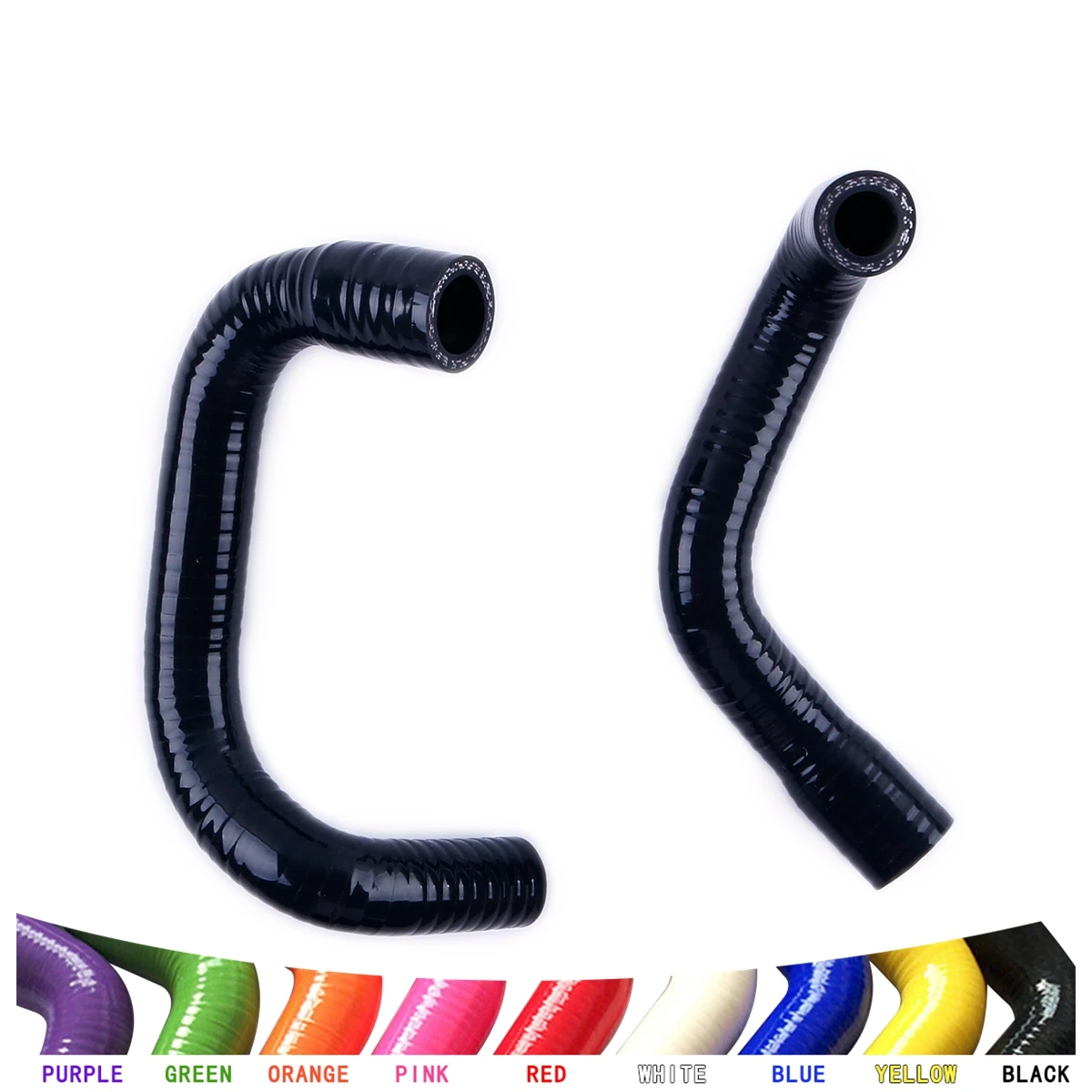 

For Nissan 300ZX Z32 1990-1996 92410-30P00 92400-30P00 1991 1992 1993 1994 95 Heater Hoses Kit Silicone Tubes 2Pcs 10 Colors