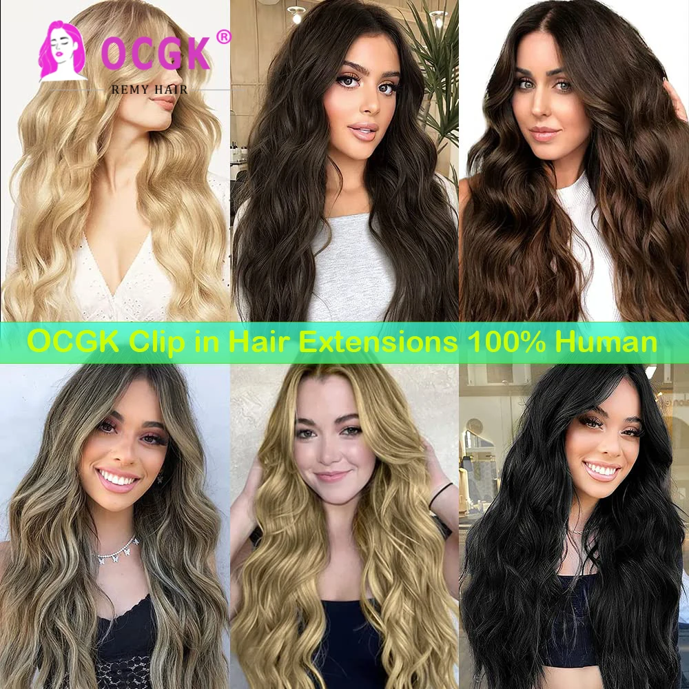 Pu Edge Clip Tn przedłużanie włosów 7Pcs/zestaw prawdziwe ludzkie włosy dla kobiet 14-28 na całą głowę Cal wybielacz blond 120G