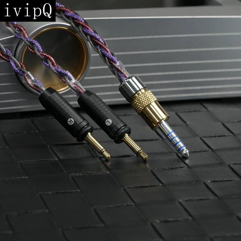 

ivipQ 342 Cavo di prolunga per cuffie HIFI per Focal Celestee/Clear/Elear/Elex/Elegia XLR 4,4 mm 2m 3m