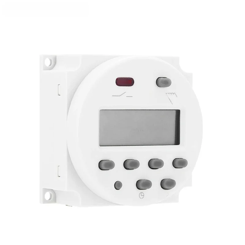 Minuteur électronique numérique CN101A à micro-ordinateur, programmable hebdomadaire 7 jours, relais temporisé 220V avec compte à rebours 12V DC pour éclairage et ventilateur