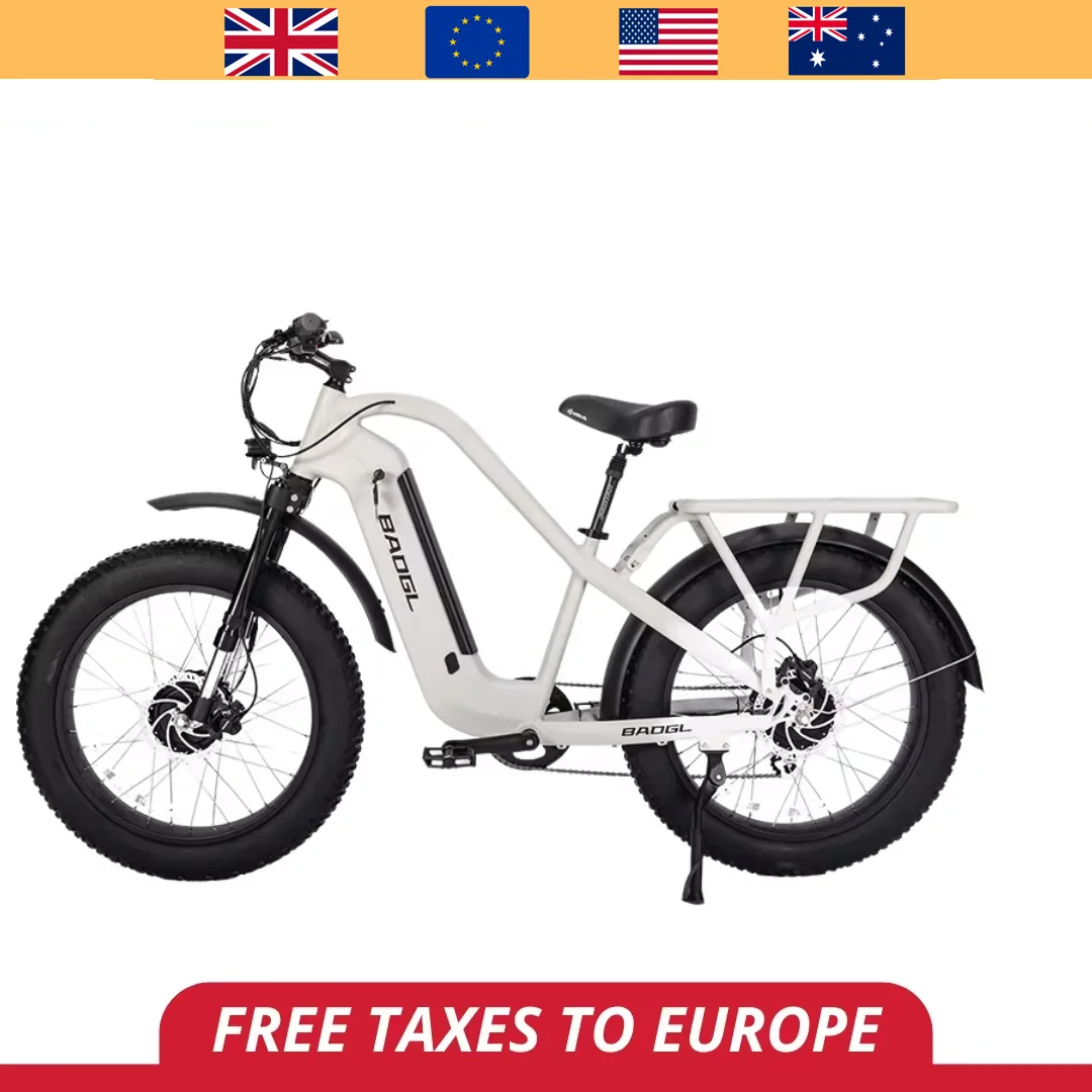 Dual Motor 26inch Ebike Large Power 2025 Electric Bike Long Range Electric Road Bike - Image 6