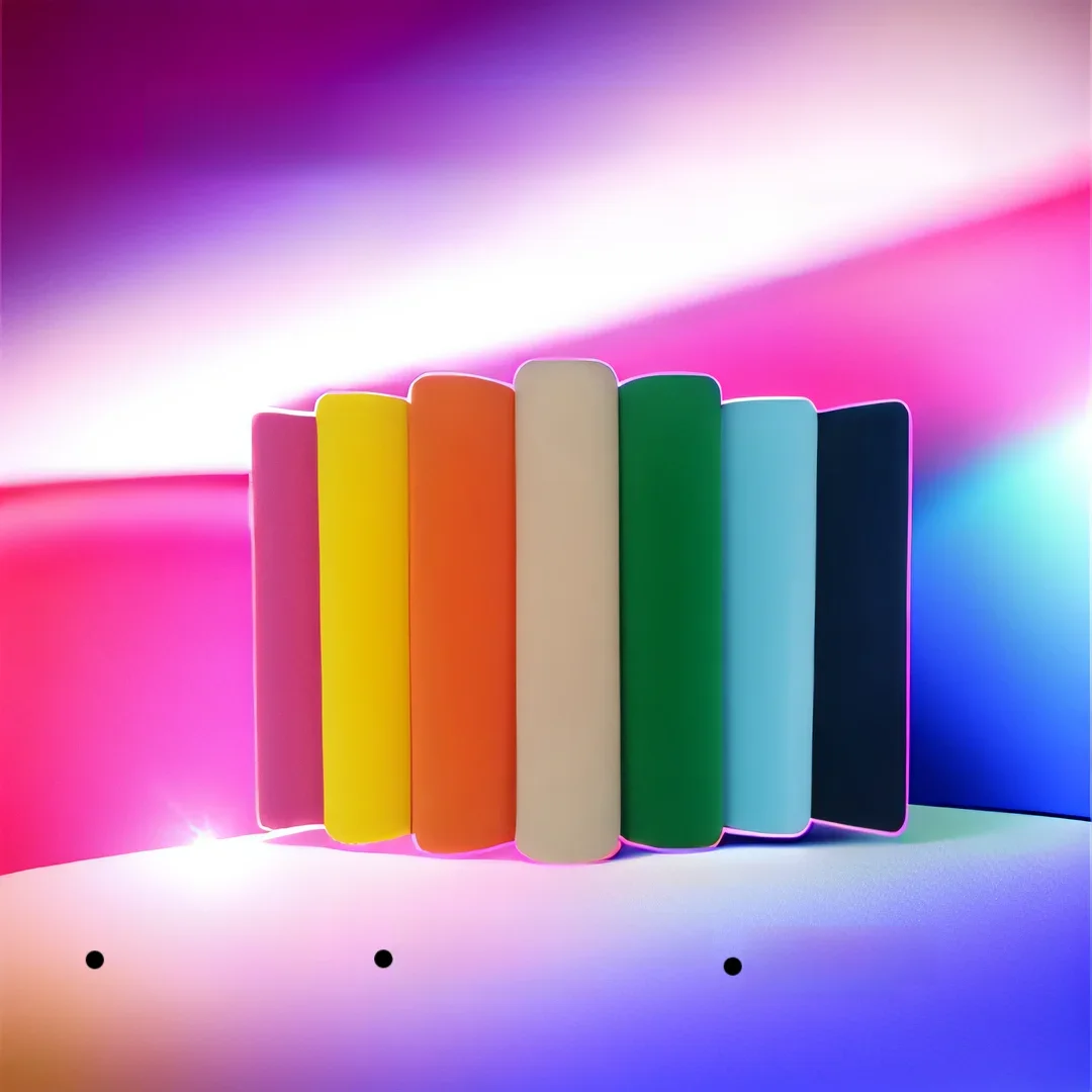 Vinyle de transfert de chaleur en velours 3D, couleurs assorties, fer sur HTV pour T-Shirt avec ou presse à chaud, bricolage