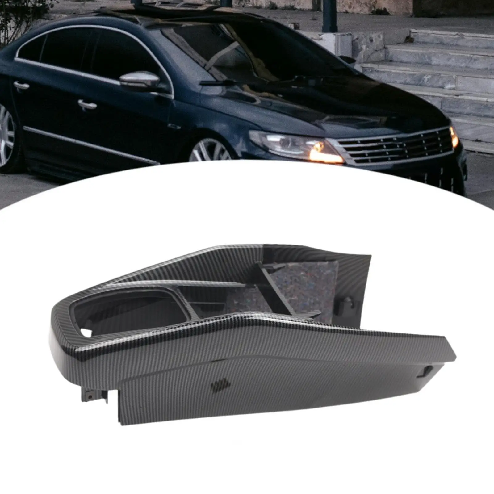 

PP Material Car Center Console Trim 1J1863201L 1J1863201D High Durability Decoration Accessory for Volkswagen Jetta Golf LHD 19