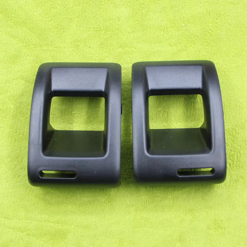 ใช้กับ SKD Octavia Superb ที่นั่งด้านหลังพนักพิงหัวเข็มขัดด้านหลังเข็มขัดนิรภัยจับขนาดเล็กแผ่น3TD 885 893สีดำ