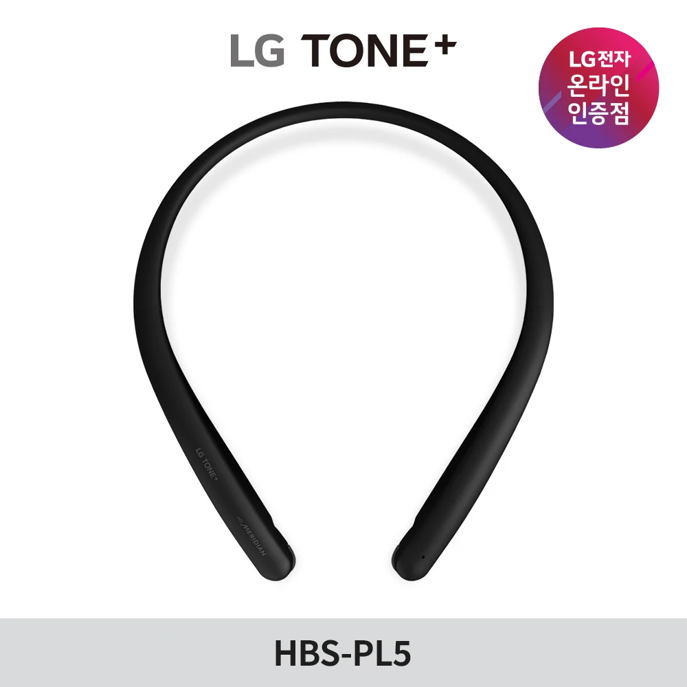 LG Bluetooth Wireless Neckband Earphone Toneplus Black