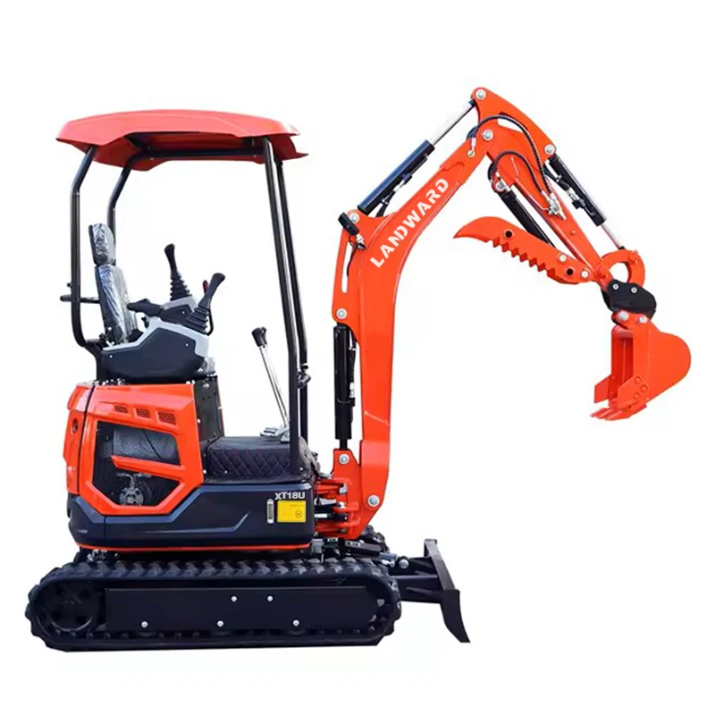 Top Quality Farm Excavators Epa 2Ton  Excavators Multifunction Mini Excavator 1.8Ton Small Crawler Digger customization for Sale