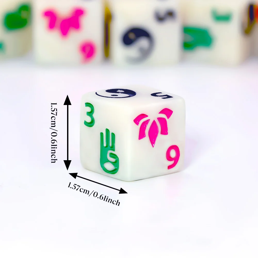 Набор из 6 многогранных играль – обзор и цена Board Game Zen
