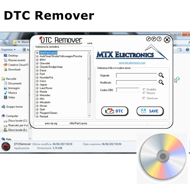 DTC Remover 1.8.5.0 Aksesoris Mobil Untuk KESS KTAG FGTECH Perangkat Lunak OBD2 MTX DTC Remover Dengan Keygen+9 Perangkat Lunak Tuning ECU Tambahan