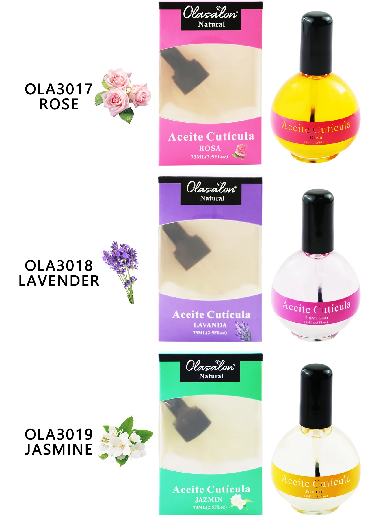 73ML โภชนาการเล็บน้ํามันหนังกําพร้าบํารุงซ่อมแซมชุ่มชื่นกระจ่างใสป้องกันหนามผิวที่ตายแล้วน้ํามันขอบดูแลเล็บ