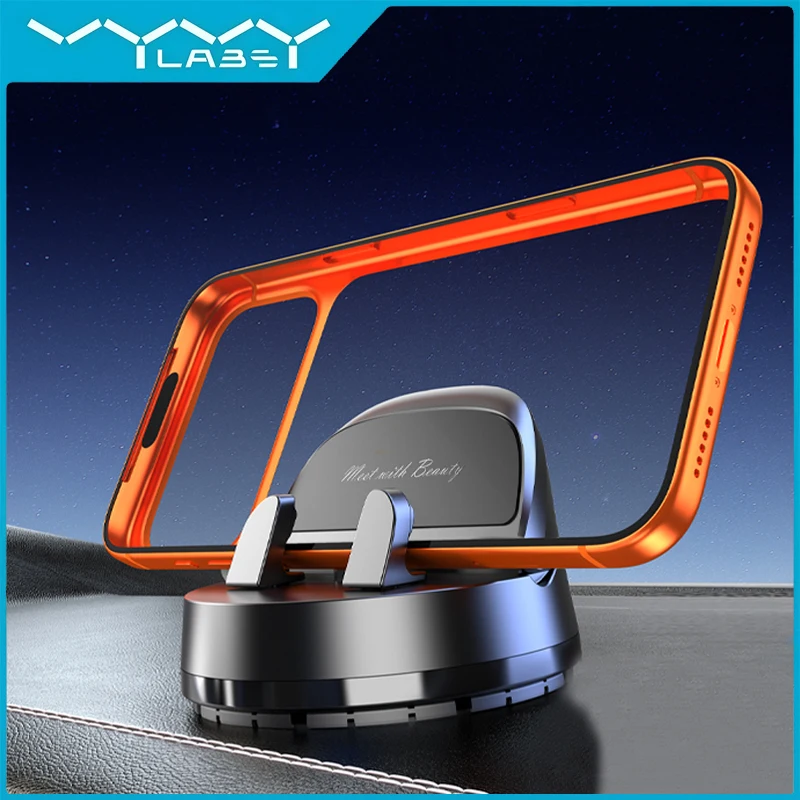

VYVYLABS Car Phone Mount Dashboard Nano Adhesive 360° Rotatable Gravity Auto Lock Anti-Shake Universal Holder for iPhone Samsung