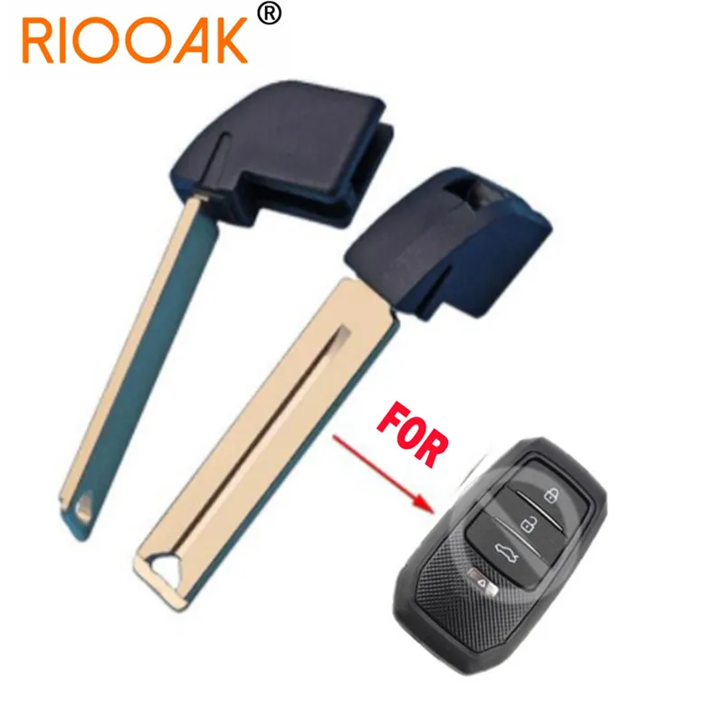 

Replacement Uncut key Blade Key Insert Blade For Toyota XM38 XSTO01EN Xhorse VVDI Smart Remote Key 4D 8A 4A All in One