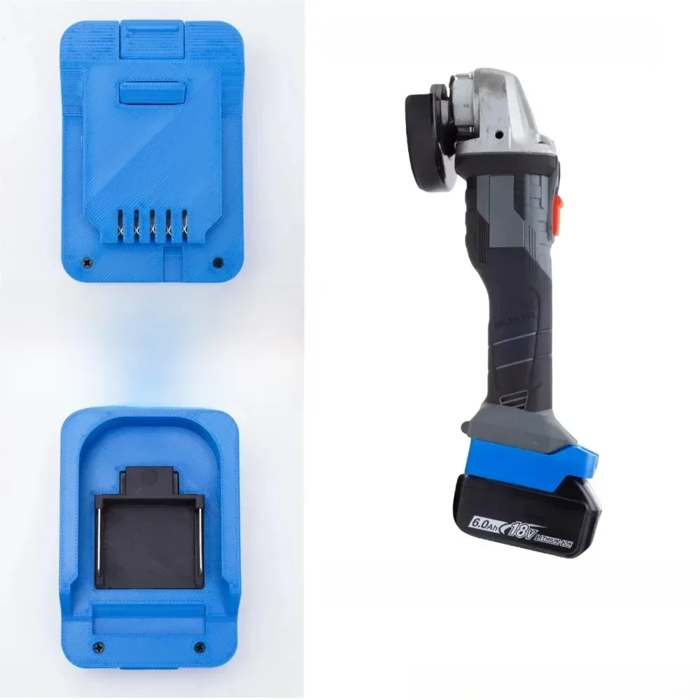 Akku-Adapter für Makita 18 V LXT BL Lithium-Akku-Konverter auf Aldi FERREX 20 V bürstenlose Akku-Bohrschrauber (nur Adapter)