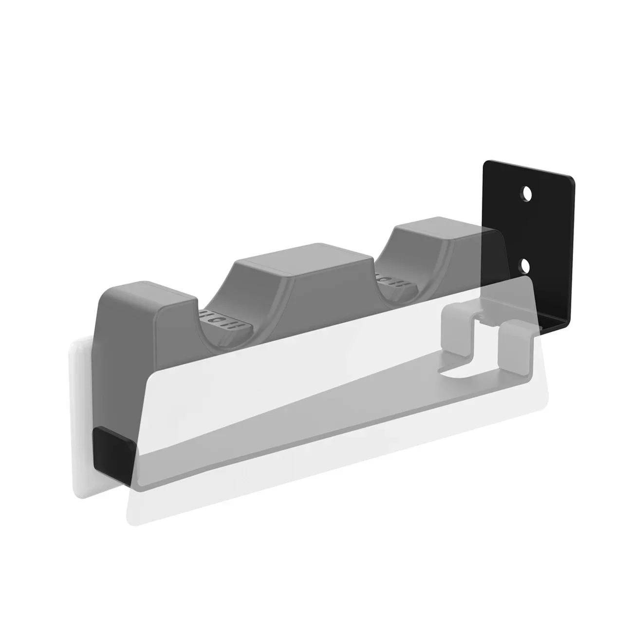 Monzlteck Support mural pour station de recharge de contrôleur PS5 (Dualsense) (station de charge non incluse)