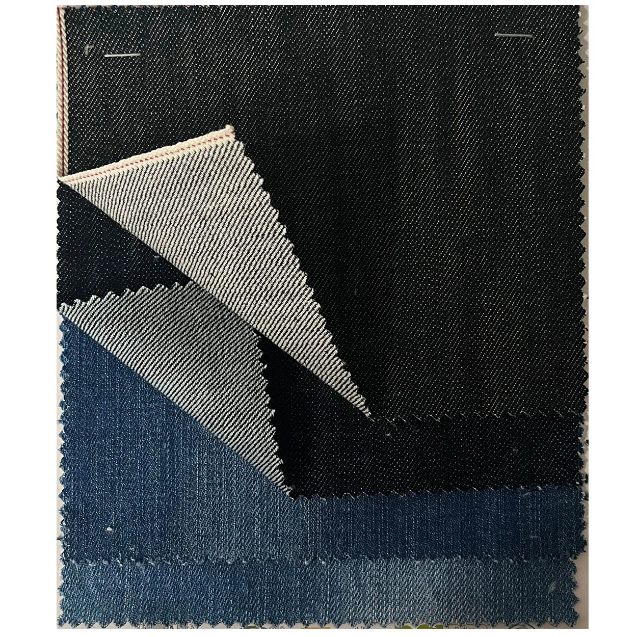 

14.2oz Indigo Selvedge Denim Fabric Wholesale Premium Selvage Jeans Cloth Suppliers W233426