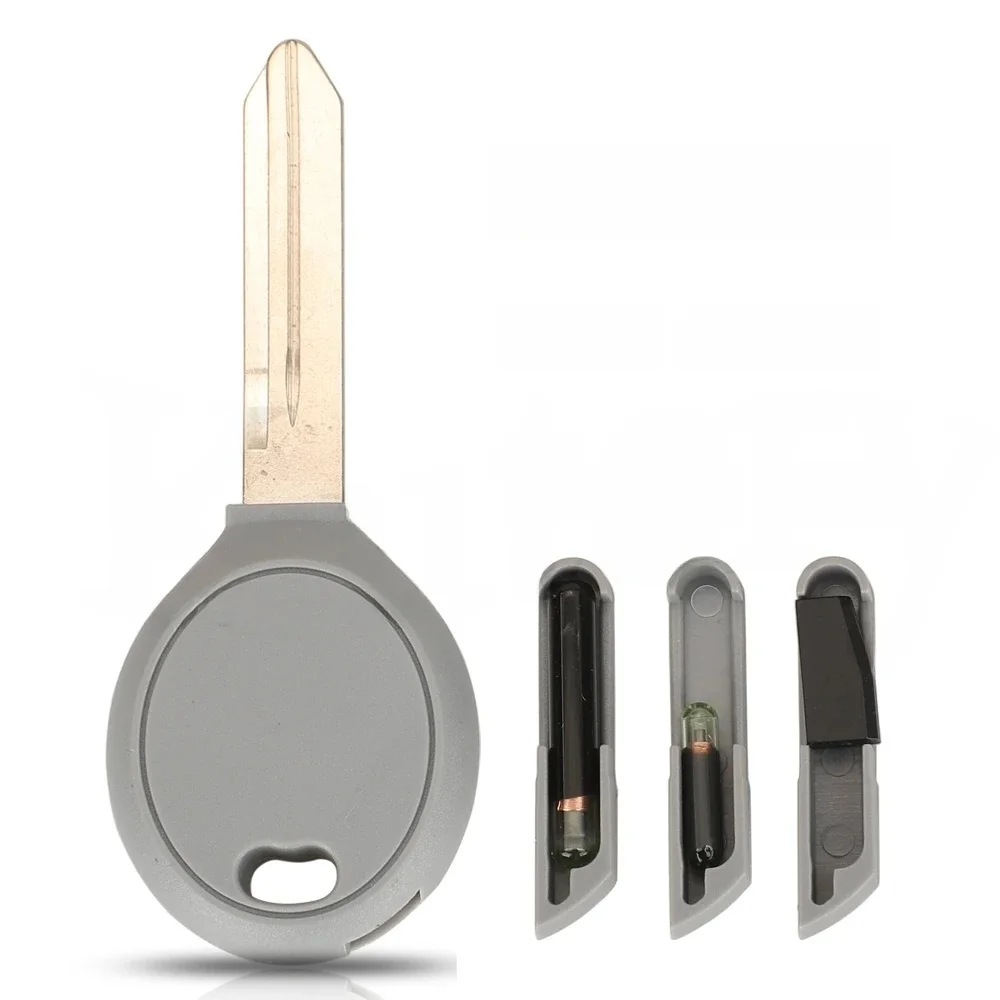 Jingyuqin-Transpondeur puce Fob CY24 lame clé à distance pour Dodge, fusible pour Jeep, coque de voiture appliquer à 3 types de puces