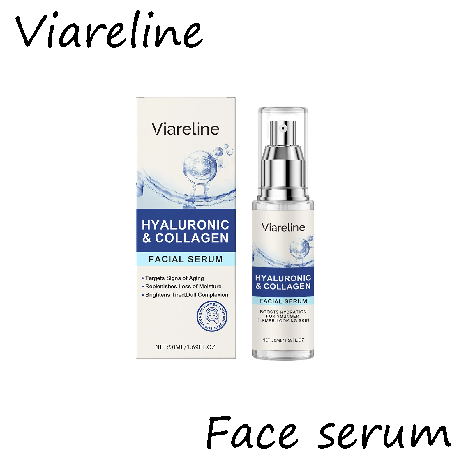 

Крем для лица Viareline с гиалуроновой кислотой, стойкий, увлажняющий, разглаживающий кожу, уменьшает сухость, повышает эластичность кожи, крем для лица