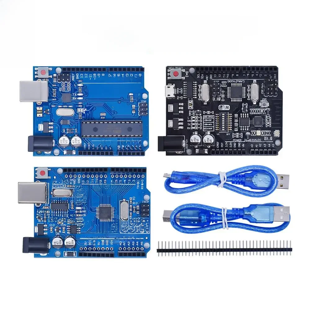 Płytka rozwojowa WAVGAT UNO R3 ATMEGA328P CH340 / ATEGA16U2 kompatybilna z Frduino z kablem R3/R4 UNO Proto Shield Expansion — zdjęcie produktu 7