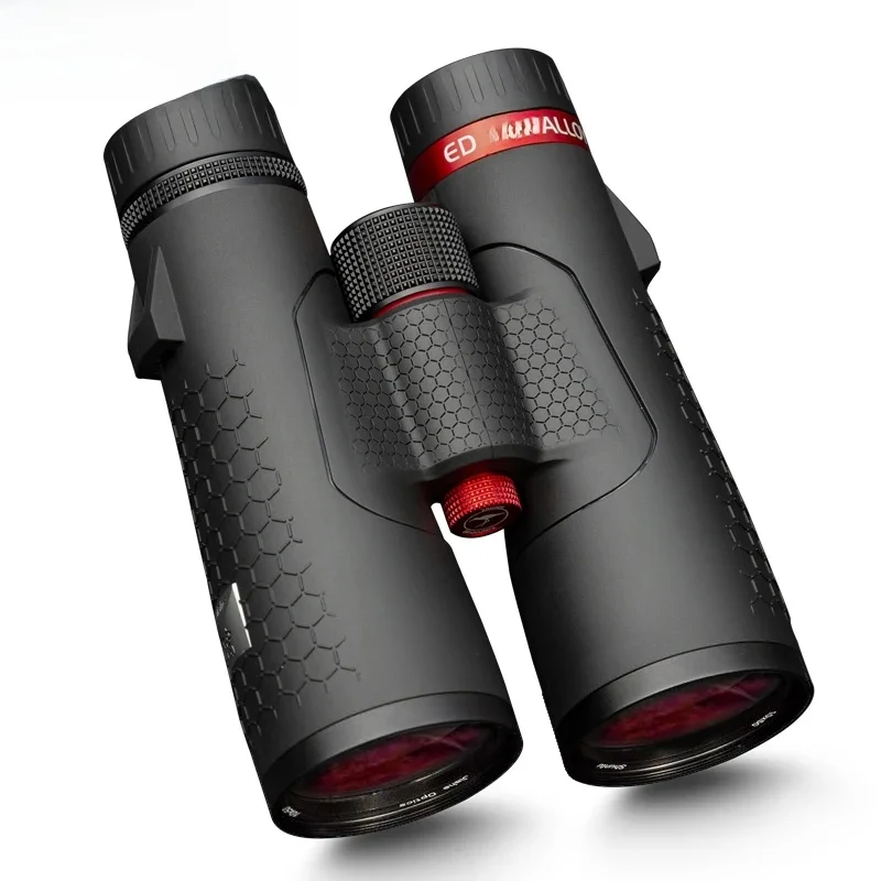 Shuntu Leistungsstarkes 10x50/12X50 ED-Objektiv-Fernglas IPX7 wasserdichtes Bak4-Prisma-Langstrecken-Außenteleskop für Camping, Jagd, Sport