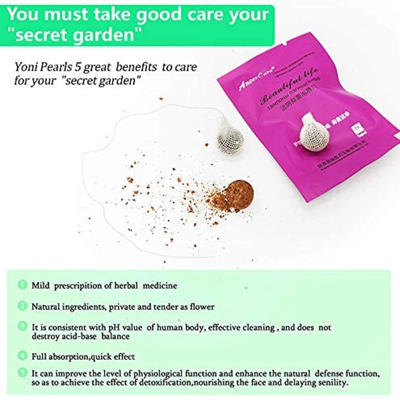 20-50Pcs Yoni Products Wholesale Pearls Vaginal care Female Hygiene Medical Tampons for Women  Vaginas Care Tampax Detox Health