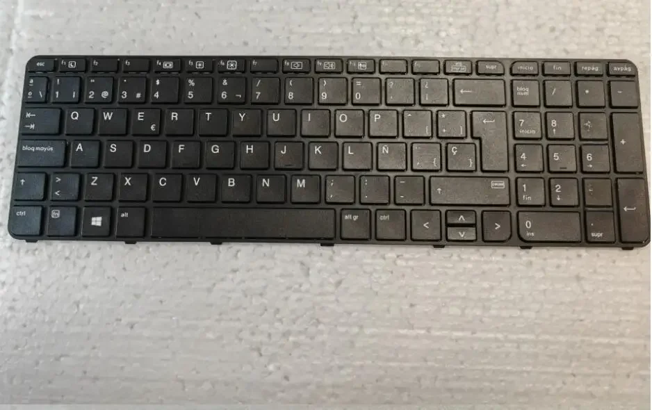 Nowa klawiatura HP PROBOOK 450 G3 450 G4 455 G3 455 G4 470 G3 470 G4 650 G2 655 G2 Hiszpańska bez podświetlenia — zdjęcie 2