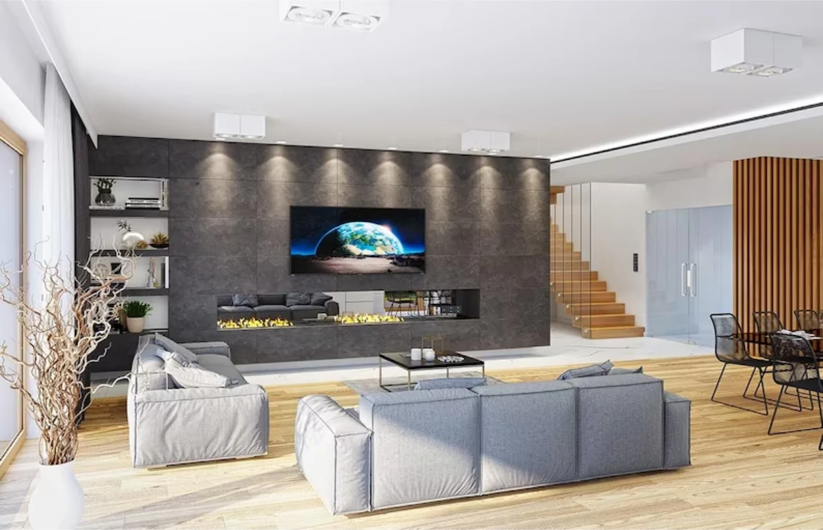 แบบแปลนบ้านสมัยใหม่ (หนังสือพิมพ์เล่มเล็ก) 17x20ม |   แบบแปลนบ้าน 4 ห้องนอน พร้อมห้องซาวน่า โรงจอดรถ และห้องทำงาน |   แบบแปลนสร้างบ้านวิลล่าแบบทำเอง