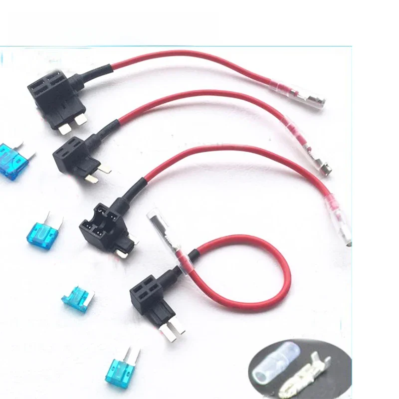 ACS dodaj obwód Mini/mały MICRO 2 Piggy Back wtykowe standardowe płaskie uchwyt do kranu skrzynka bezpieczników samochodowych urządzenie elektryczne z bezpiecznikiem — zdjęcie 2